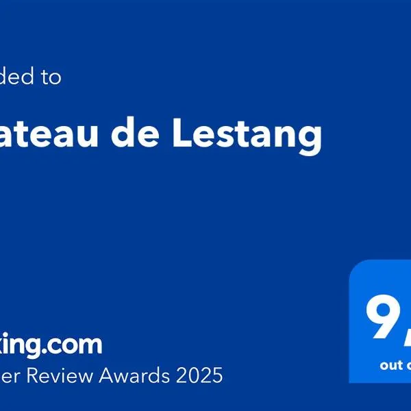 Chateau de Lestang – hotel w mieście Savignac