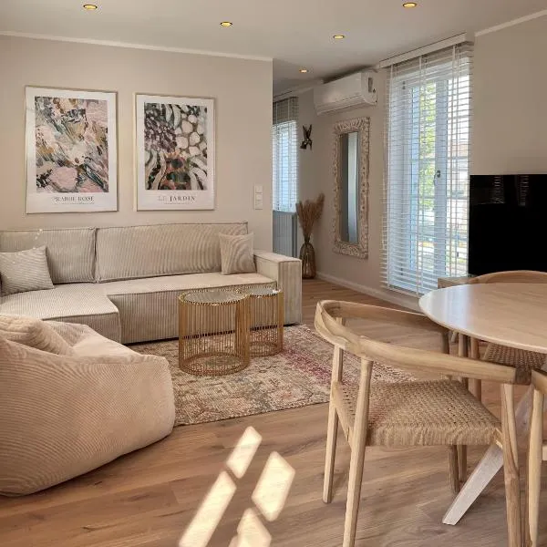 Apartment mit Mainblick 15 Min vom FFM-Airport, hotel v destinaci Flörsheim