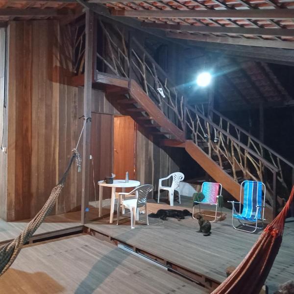 Chácara Quântica casa na floresta