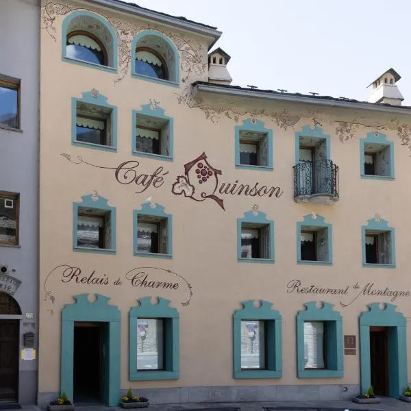 Café Quinson Relais de Charme、モルジェのホテル
