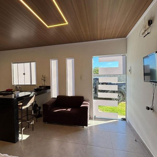 Micro casa com ar condicionado 2km da prainha - Foto 5