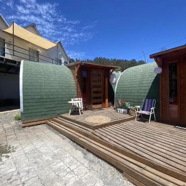 Cabañas Las Capuchinas, hotel in Tomé