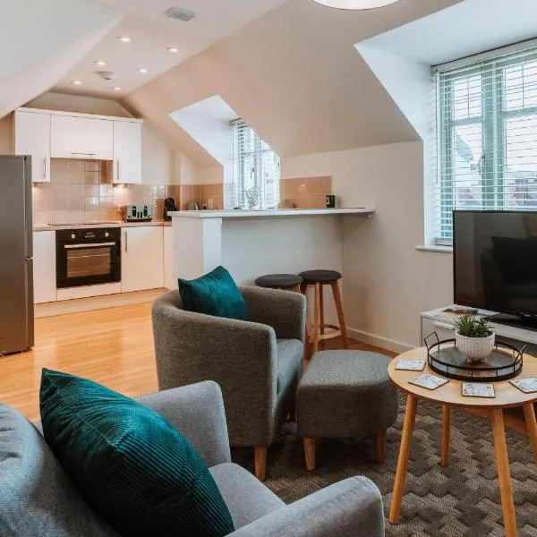 St Johns Penthouse Serviced Apartment in Central Bridgnorth, hotel v destinaci Bridgnorth