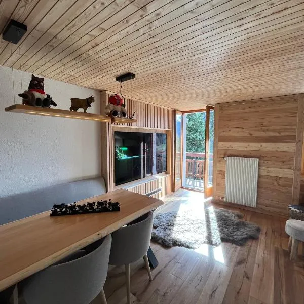 Evolène Panorama- Renovated Apartment with Dent Blanche View 2-4 persons, מלון באבולן