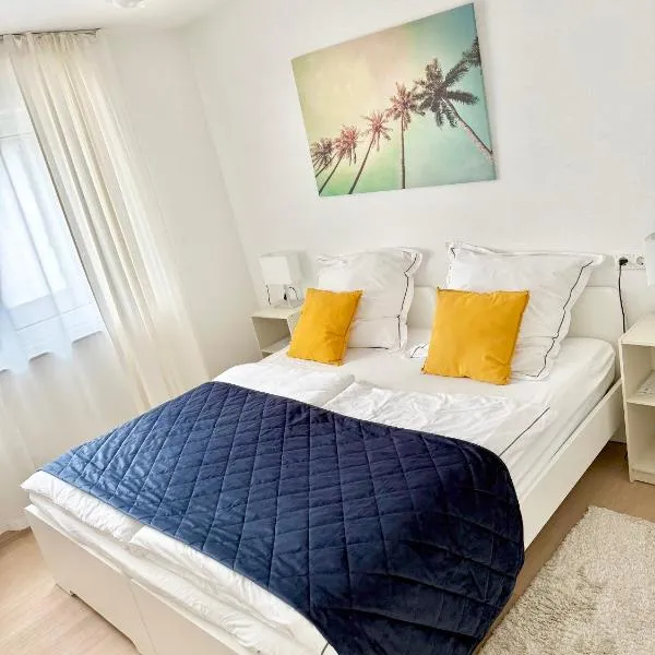 Strahlende Erdgeschoss-Wohnung im Neubau nähe Legoland, hotel v destinaci Ichenhausen