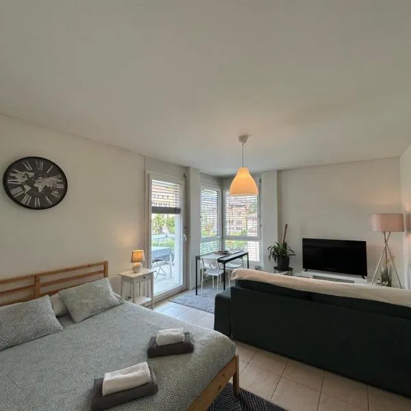 Apartment - Parking free - Near the lake Lugano, hotel v destinaci Paradiso