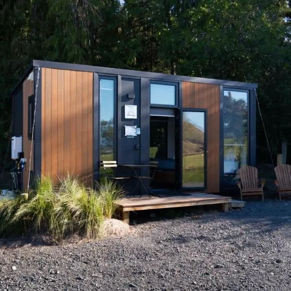 Tussock Views by Tiny Away, hotel v destinaci Burkes Pass
