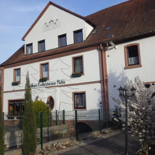 Landhotel Garni Knittelsheimer Mühle, hotel v destinaci Knittelsheim