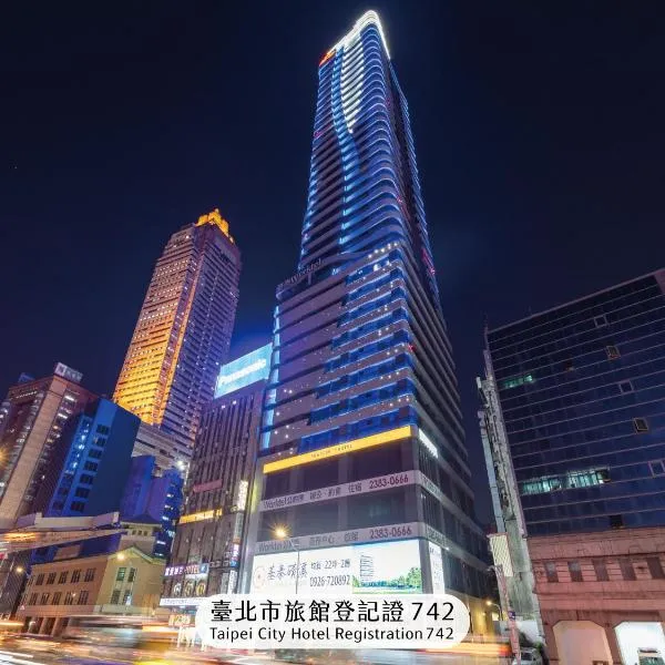 Roaders Plus Hotel - Taipei Station, hotel in Taipei