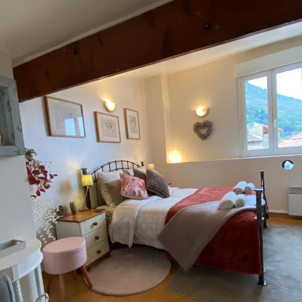Number 1 Place Pyrene, 2 bedroom duplex, luxury apartment, hotel din Foix