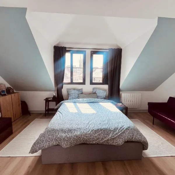 Sweet Leon - grande chambre baignoire vue mer, hotel v destinaci Le Conquet