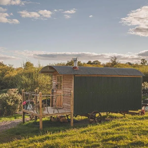Barmoffity Shepherds Hut, hotel in Kirkpatrick Durham