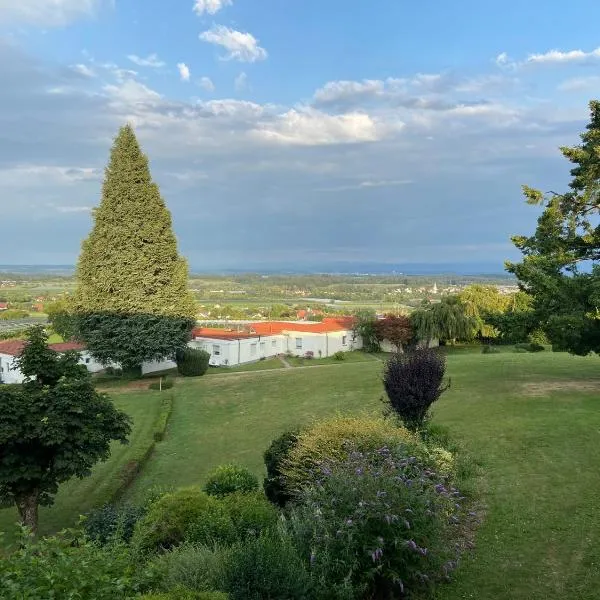 Apartment Bodenseepanorama mit wunderschönem Alpenpanorama und Indoor-Pool, hotel din Oberteuringen