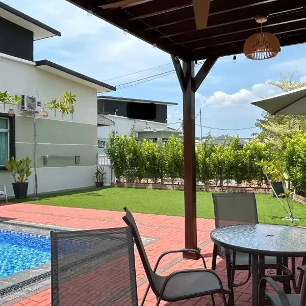 LAMAN KASEH Homestay Bukit Katil 4bedroom with Swimming Pool, Hotel in Ayer Keroh