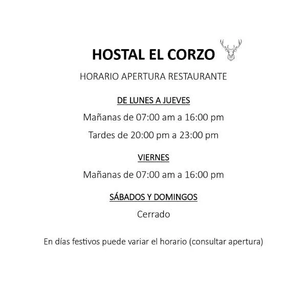 Hostal El Corzo, hotel v destinaci Villafranca