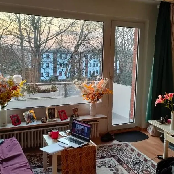 Sonnenschein am Modezentrum Hamburg, hotel v Hamburku