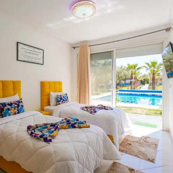 Hotel Jnane riad, hotel v Marrákéši