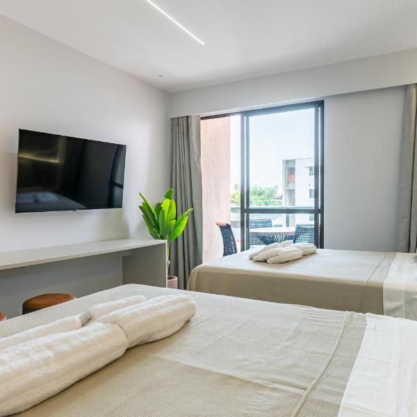 Malia Beach 216E - Studio com piscina em Muro Alto