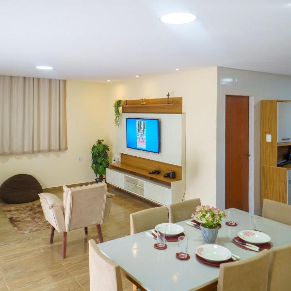 4 quartos, sendo 2 suítes - uma com varanda privativa, a 700m da Praia da Boca da Barra e 2,5km da orla de Tamandaré, Wifi 200MB e cozinha completa - Piscina e estacionamento privativos - Ideal para grupos e famílias - tranquilo para home office - Foto 5