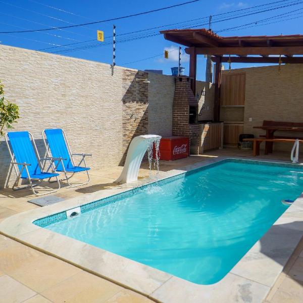 4 quartos, sendo 2 suítes - uma com varanda privativa, a 700m da Praia da Boca da Barra e 2,5km da orla de Tamandaré, Wifi 200MB e cozinha completa - Piscina e estacionamento privativos - Ideal para grupos e famílias - tranquilo para home office - Foto 4