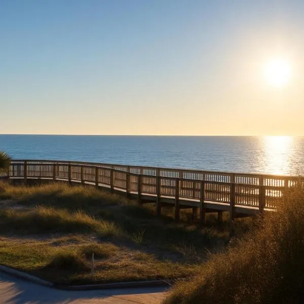 Beach 5 Villas on Amelia Island steps to the Ocean, hotel in Fernandina Beach