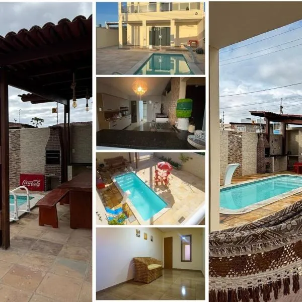 4 quartos, sendo 2 suítes - uma com varanda privativa, a 700m da Praia da Boca da Barra e 2,5km da orla de Tamandaré, Wifi 200MB e cozinha completa - Piscina e estacionamento privativos - Ideal para grupos e famílias - tranquilo para home office, hotel in Tamandaré