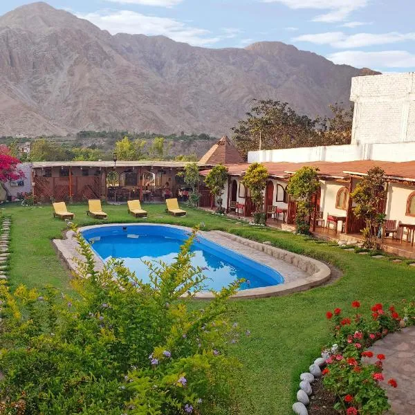 La Fortaleza del Inca, hotel v destinaci Lunahuaná