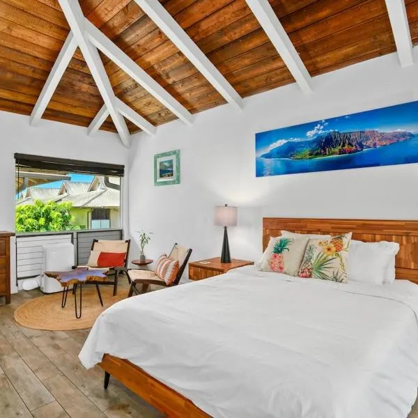 Charming Princeville Studio, AC, Pool, Hot Tub โรงแรมในพรินซ์วิลล์