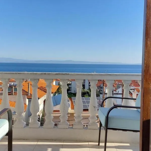 Artemis Apartments Тюркоазна гледка към морето, hotel a Polykhrono