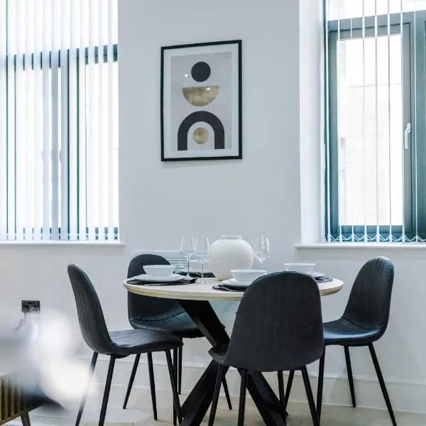 Luxury Modern Bradford City Centre Apartment with Free Parking, hotel v destinaci Bradford