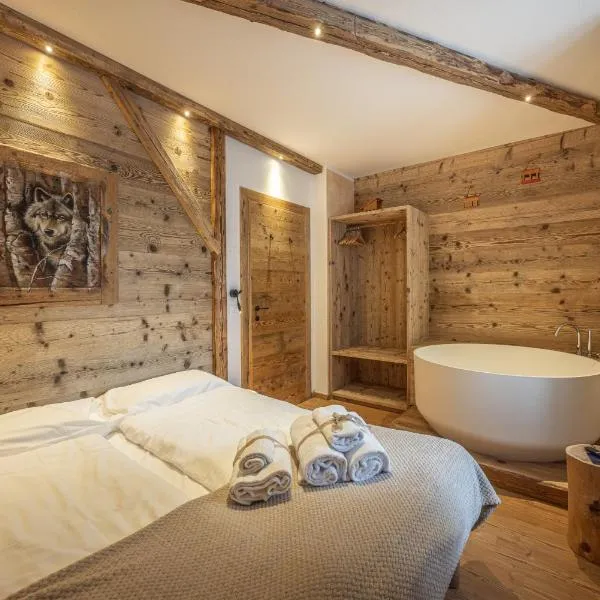 Alla Regia Wellness, con sauna e vasca idromassaggio, hotel v destinaci Vodo Cadore