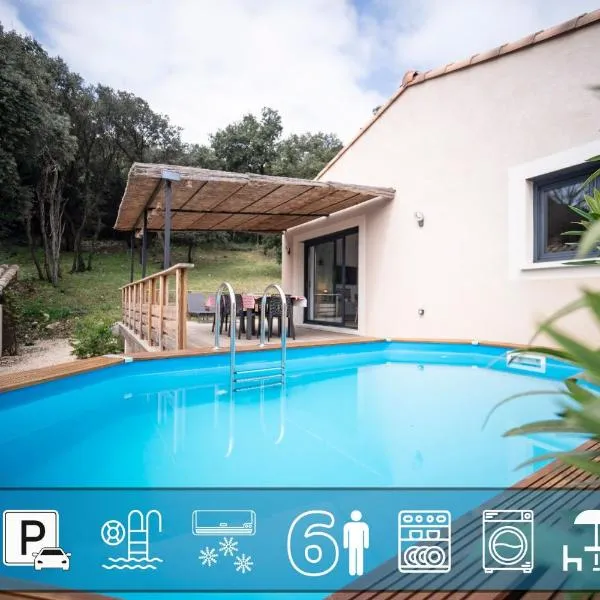 La Casa Garriga - Pont du Gard - Nîmes, hotel v destinaci Lédenon
