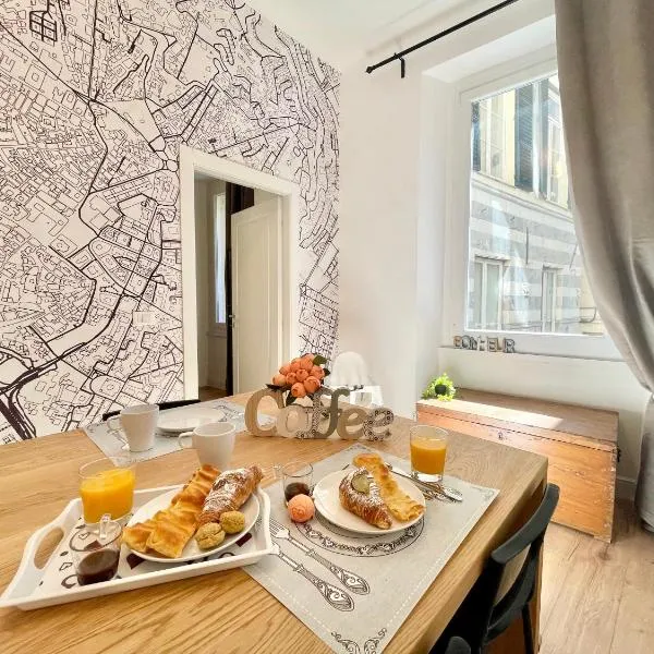 Happy Family Apartments Orefici、ジェノヴァのホテル