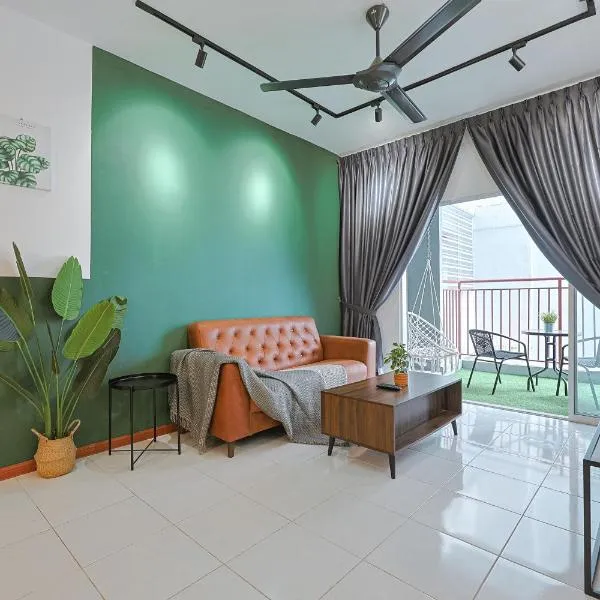 Elegant Studio Escape at Emerald Avenue Cameron Clover Home 4-03, hotel in Brinchang