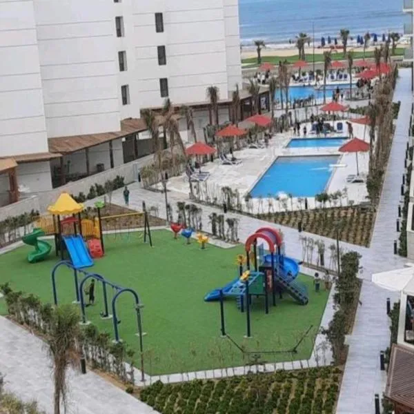 شاليه فندقي أرضي بحديقه خاصه في منتجع بورتوسعيد, hotel `Ezbet Shalabi el-Rûdi városában