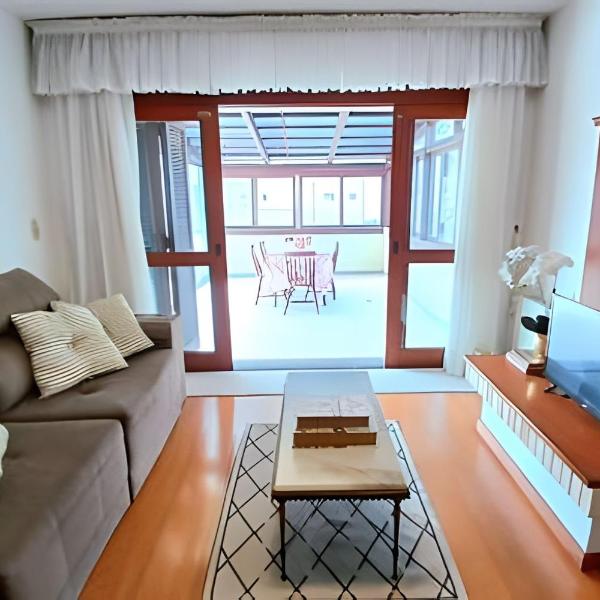 Siga Gramado - Ap com Solarium 250m Rua Coberta!
