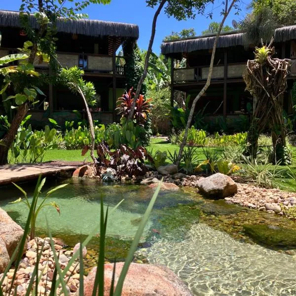 Boa Village- Bungalow com Piscina Natural- Praia de Algodões、マラウのホテル