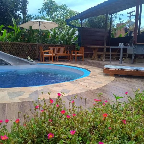 Reúna a Família no Casarão Rústico 300mtr da Praia