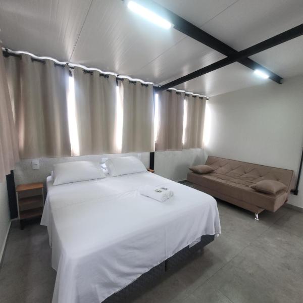 Apartamento 1 quarto ar condicionado e garagem