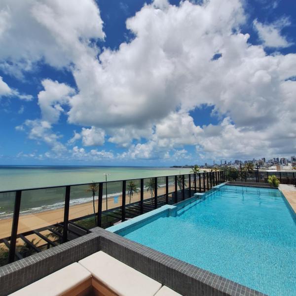 Beach Haus #23 - Flat de luxo com terraço - Foto 4