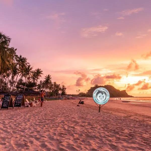 Mad Monkey Hostel Nacpan Beach, hotel v destinaci El Nido