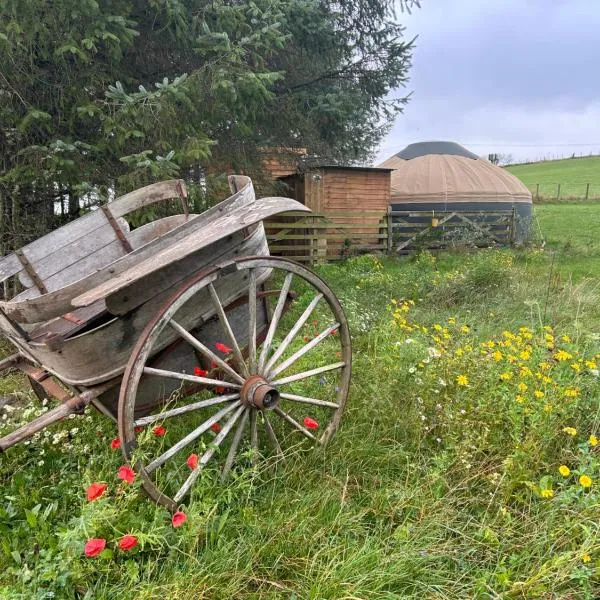 Bracken Barns Glamping & Massage、Minishantのホテル