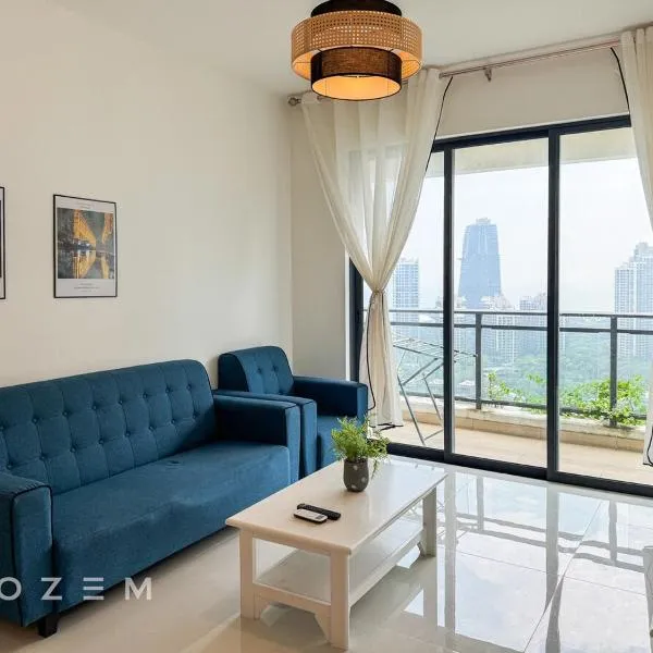 2BR2B Hozem JB3203 Apartment Forest City, hotel v destinaci Gelang Patah