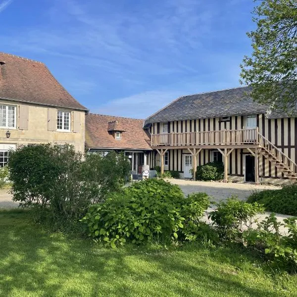 les marronniers – hotel w mieście Cambremer