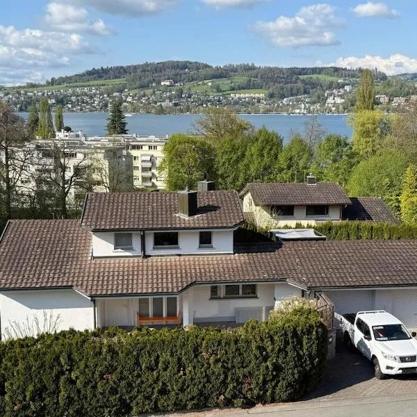 Spacious house with partial lake view, hotel in Luzern