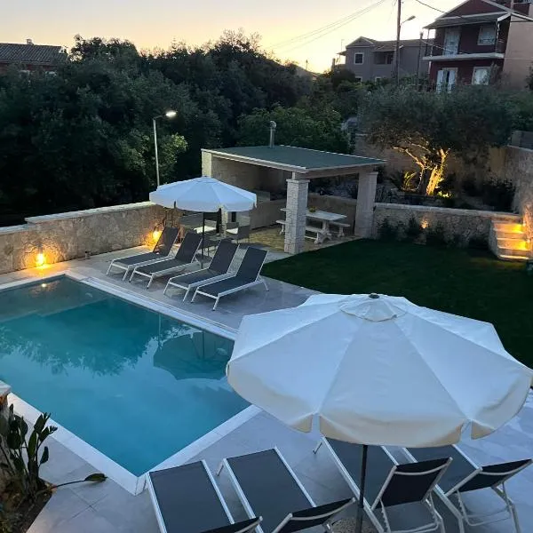 Villa Eoli Corfu、Ágios Prokópiosのホテル