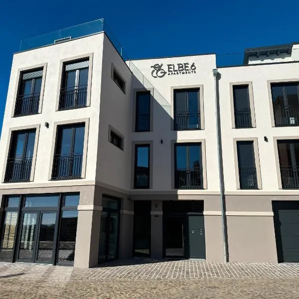 Elbe6 - 5 Sterne Apartments, hotel v destinaci Wittenberge