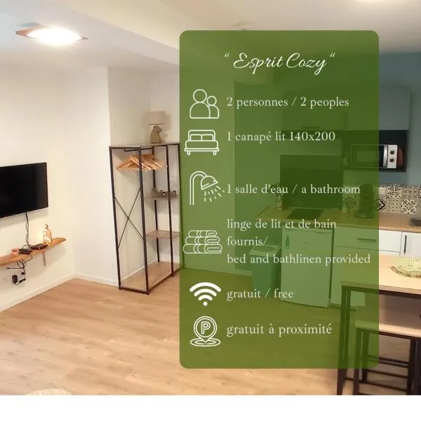 Studio ESPRIT COZY, hotel in Ballan-Miré