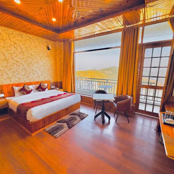Himalayan Valley View Resort - Rooms with Balcony and mountain view - Peacefull place - Private Parking - Easy Access, hotel v destinaci Chail