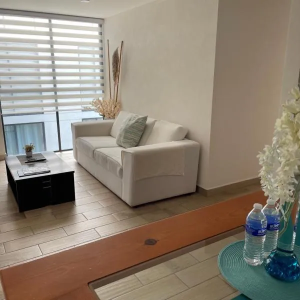 Departamento cerca Palacio Deportes, Estadio GNP, Aeropuerto AICM, Autódromo โรงแรมในเม็กซิโกซิตี้